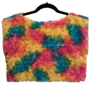 Re/Done rainbow crop top